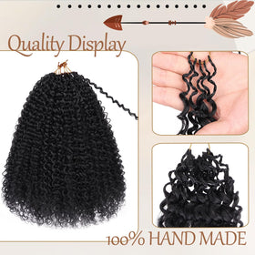 Beverlee Yanky Twists crochet hair adding fullness and movement