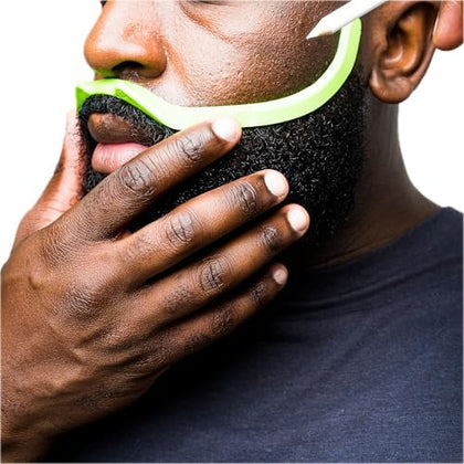 BEVERLEY’S Brink Gen 2 beard shaping tool ensures precise symmetry and clean edges.