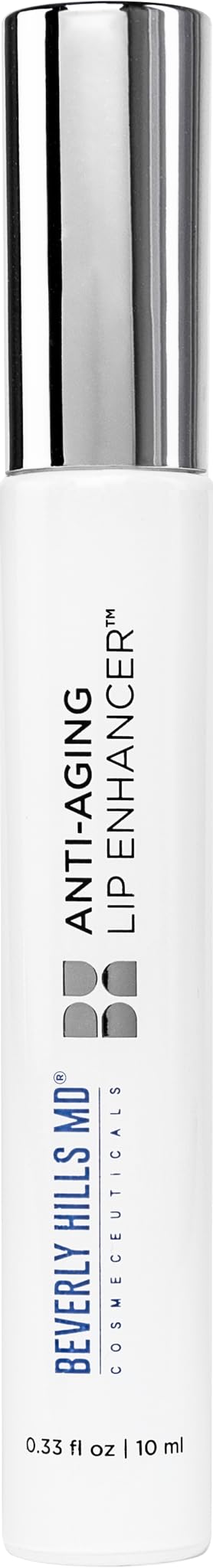 Beverly Hills MD anti aging lip enhancer packaging close-up showing premium formula
