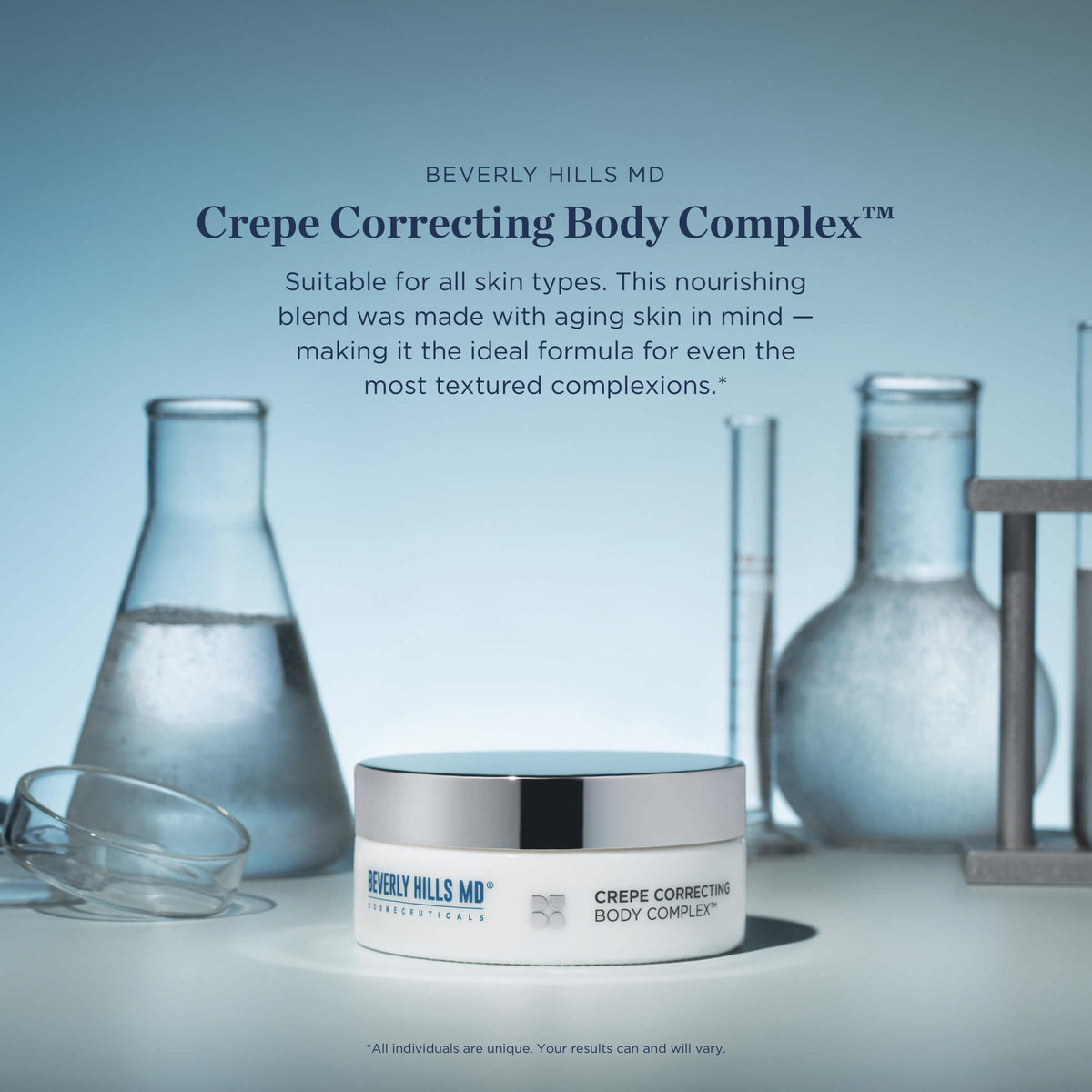 Ingredients panel featuring HydraFirm and Niacinamide for skin support