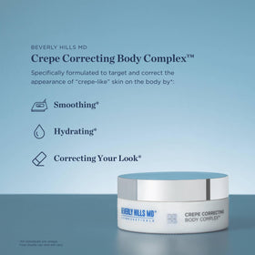 Texture swatch of Beverly Hills MD Crepe Correcting Body Complex for smoothing effect