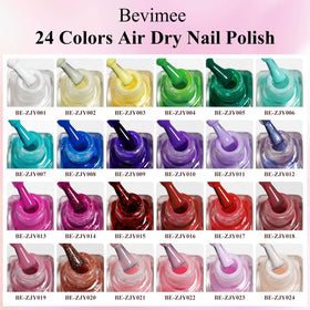 Bevimee base and top coat tips extend lasting color and protection