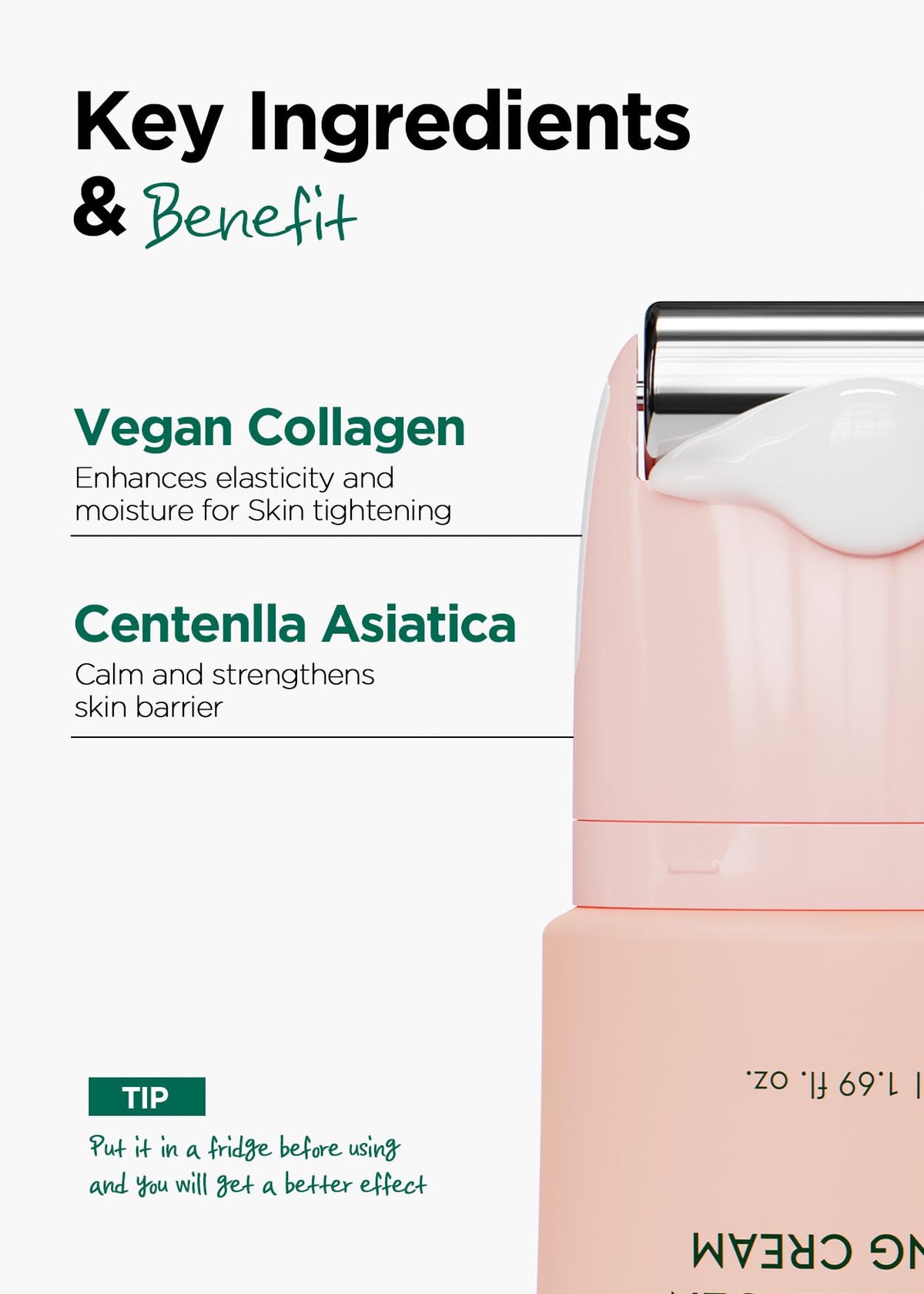 Bewants collagen-boost hydration with triple hyaluronic acids for elasticity.