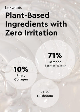 BE+WANTS patches deliver a serum like effect with vegan ingredients.