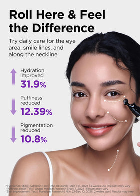 BE+WANTS vegan collagen supports gentle daily revitalization around the eyes.