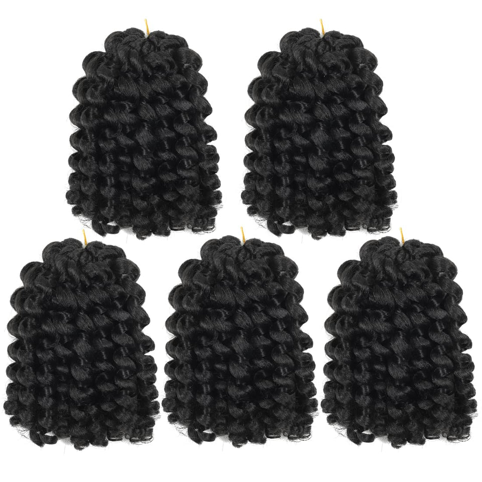 BEXIUKAKA Jamaican wand curl closeup shows smooth texture and natural sheen.