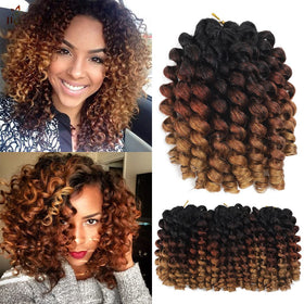 BEXIUKAKA Ombre wand curl hair packaging shows value and ready-to-wear option