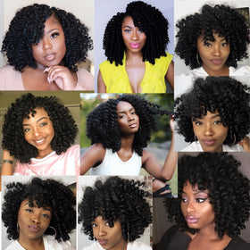BEXIUKAKA model wearing wand curls for easy styling