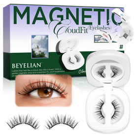 BEYELIAN magnetic eyelashes with applicator kit for easy daily wear
