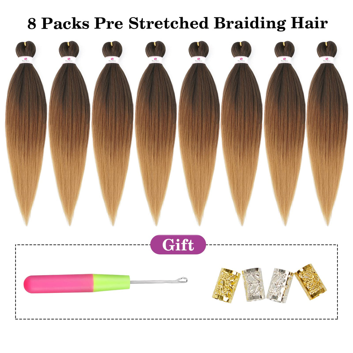 Beyond Beauty hot-water-setting compatible braiding hair for fast styling