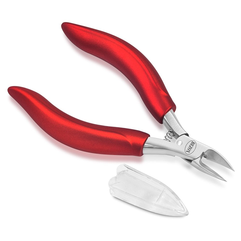 BEZOX ingrown nail clippers with curved jaws for precise trimming.