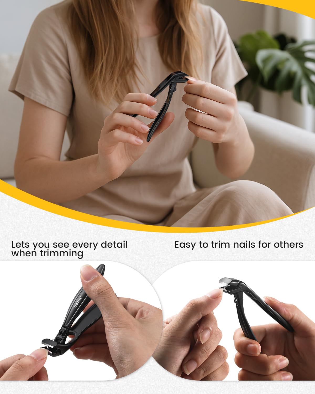 BEZOX 15mm jaw handles thick nails with minimal effort
