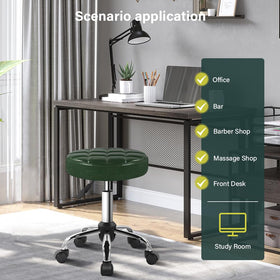 BFTOU Classic Swivel Stool base highlights sturdy construction for reliable support