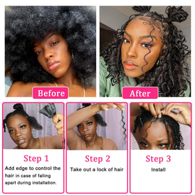 B-fashion 50g per bundle offers balanced density for full looks.