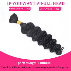 B-fashion No weft braiding hair for clean, knot-free installs.