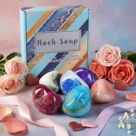 Lavender honey soap bar from Bff Beauty Garden delivers calming showers.