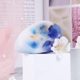 Travel-friendly soap with the Bff Beauty Garden net.