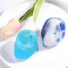 Vanilla cookie soap by Bff Beauty Garden for cozy mornings.
