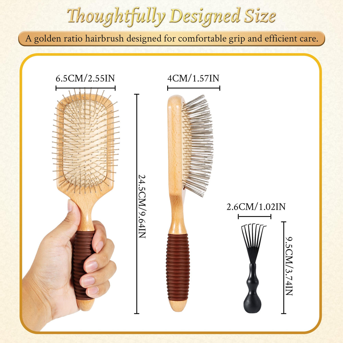 BFWood craftsmanship blends natural materials for head comfort.