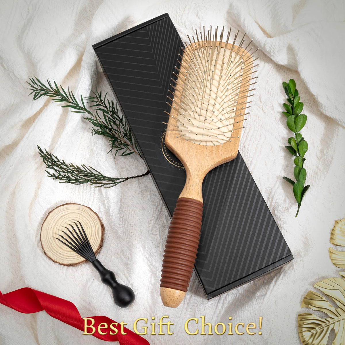 BFWood anti-frizz detangler for synthetic wigs