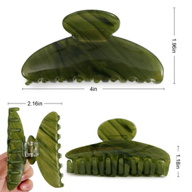 Bgffuy 4-inch non-slip clip with precision teeth.