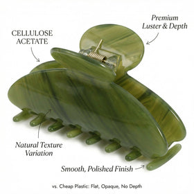 Bgffuy universal hair clip suitable for all hair types without pulling.