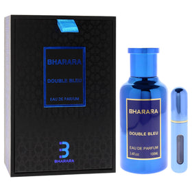 Double Bleu spray atomizer demonstrates easy application and even diffusion.