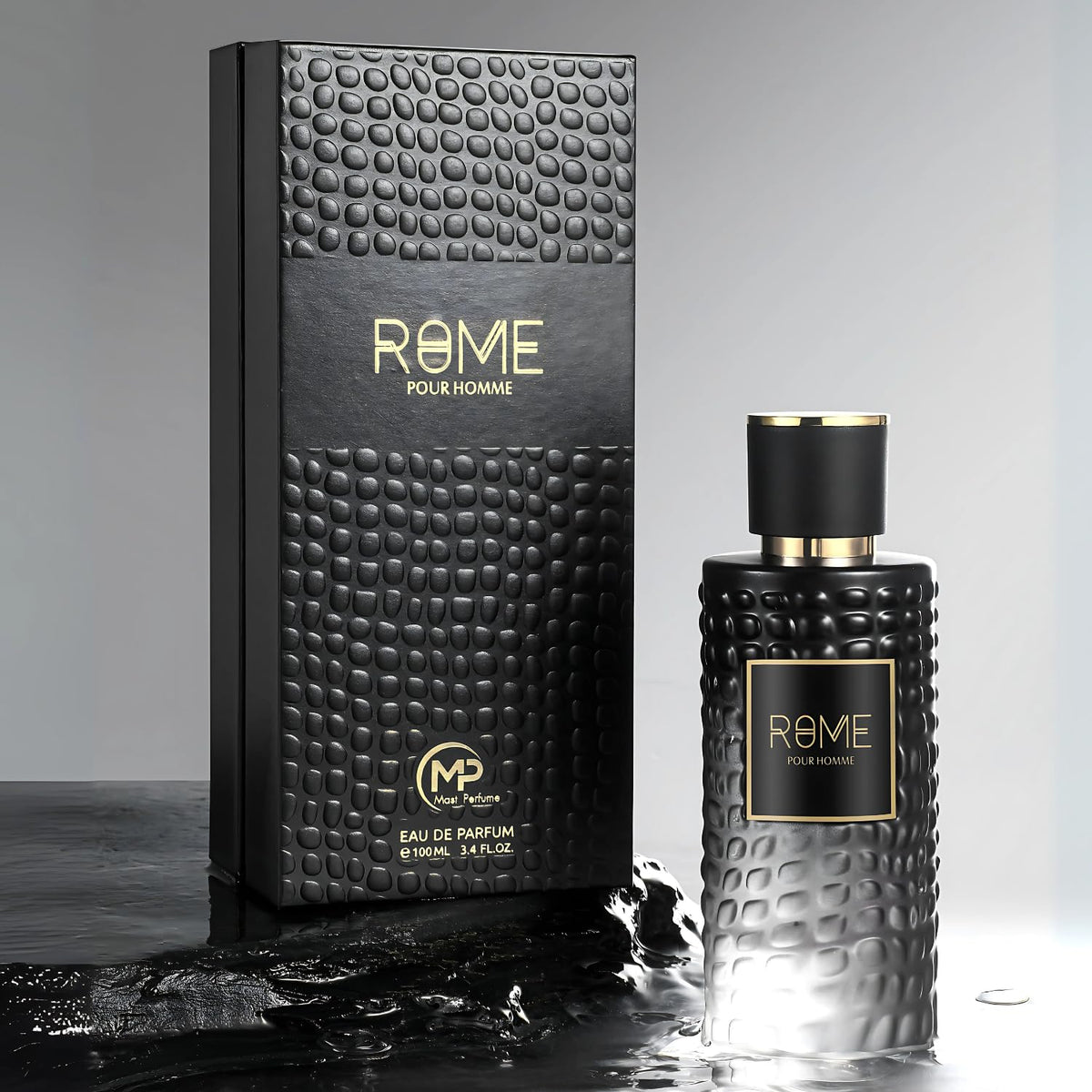 B Bharara Rome Pour Homme top notes deliver bright first impression.