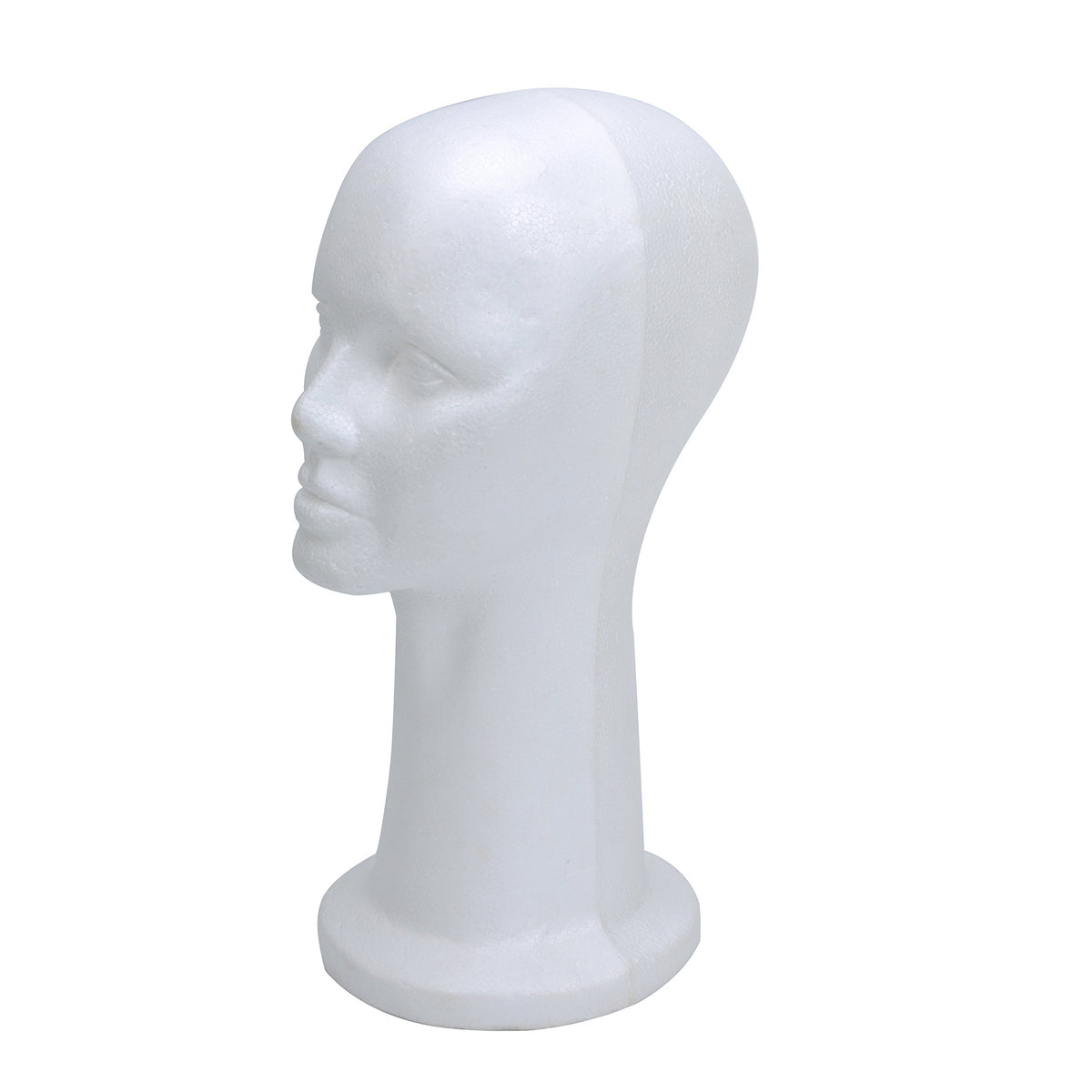 BH Beauty 15-inch foam head close-up shows smooth texture and lightweight design