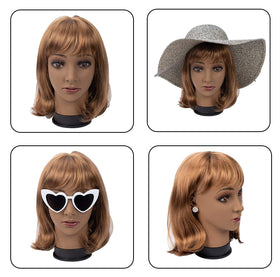 BHD BEAUTY head measures 11in tall and 22in around