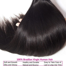 BICNGA closure with natural hairline for a seamless finish.