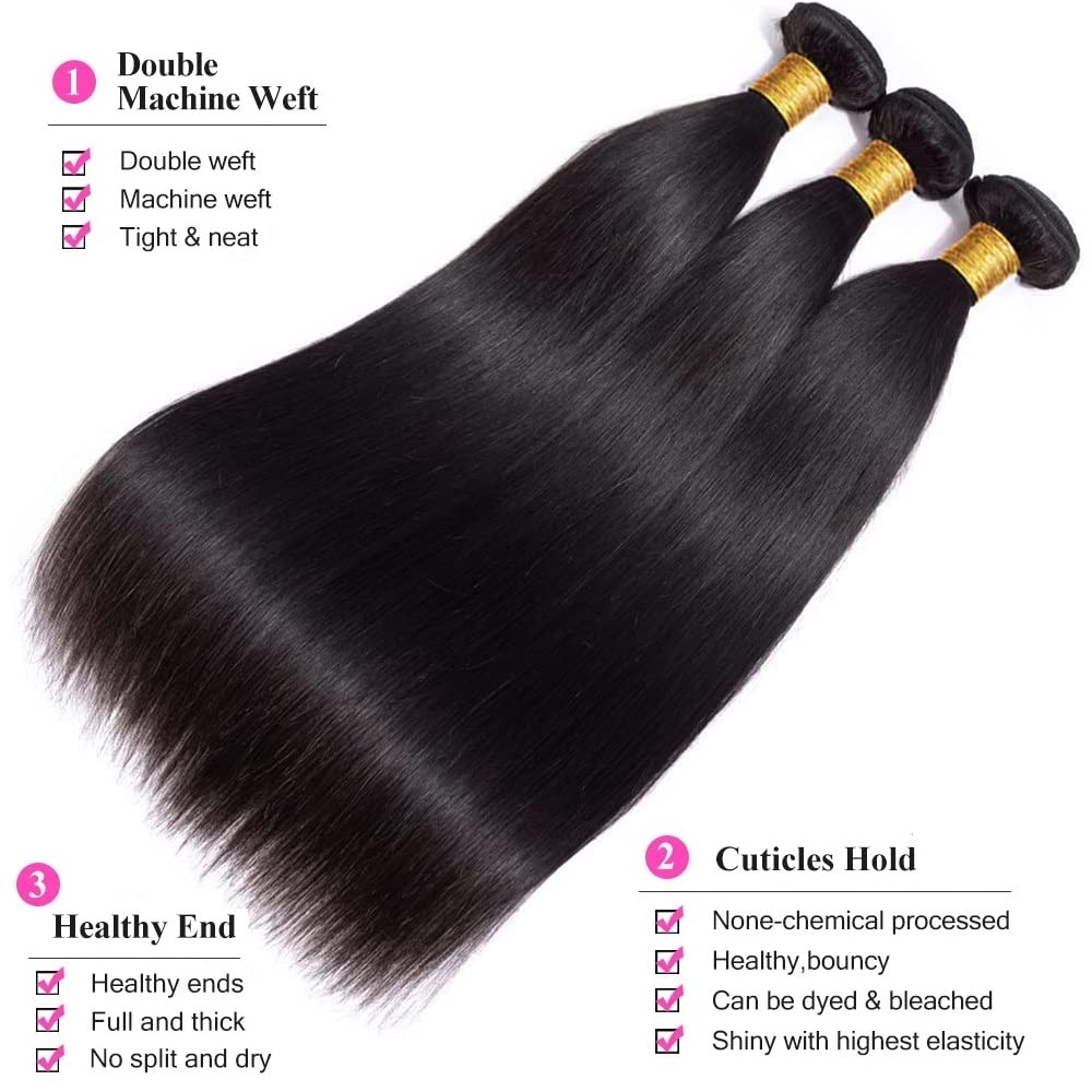 BICNGA HD lace closure with natural part blends with skin tone.