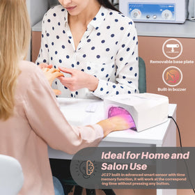 BIDUO auto sensor activation detects hands for seamless curing.