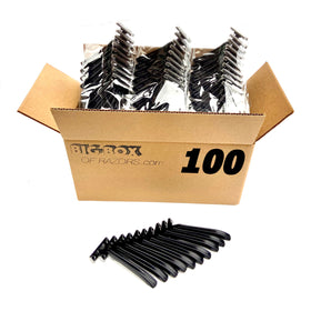 Big Box of Razors 100-pack twin blade disposables for bulk use.