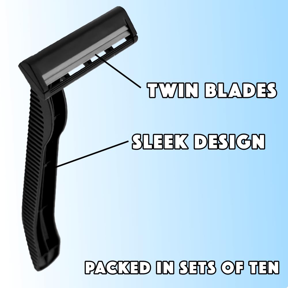 Big Box of Razors fixed head design for precise grooming.
