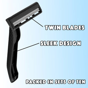 Big Box of Razors fixed head design for precise grooming.