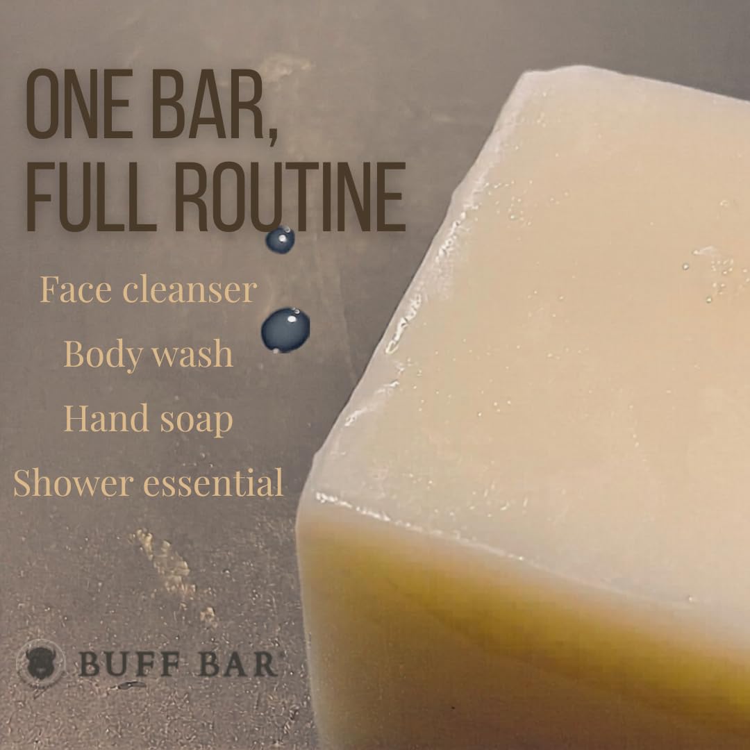 Texture close-up showing creamy, low-lather cleansing action