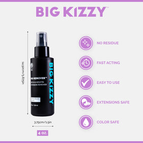 Big Kizzy Pro Remover enables removal in one piece with minimal tugging