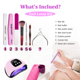 BIGBEAR manicure kit included for at‑home nail care