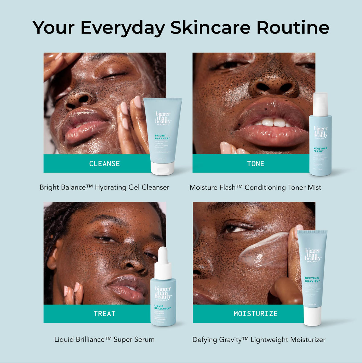 Removes makeup and sunscreen in one step with hydration