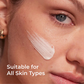Bigger Than Beauty Defying Gravity plant-based ingredients illustration supporting moisture balance