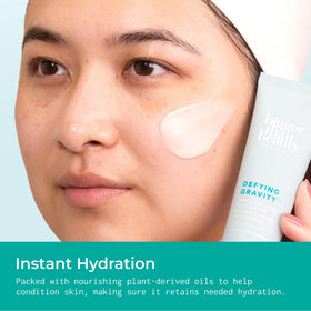 Bigger Than Beauty Defying Gravity sea buckthorn oil bottle highlighting antioxidant-rich ingredient
