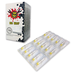 BIGWASP 1207RS round shader cartridge enabling crisp edge control.