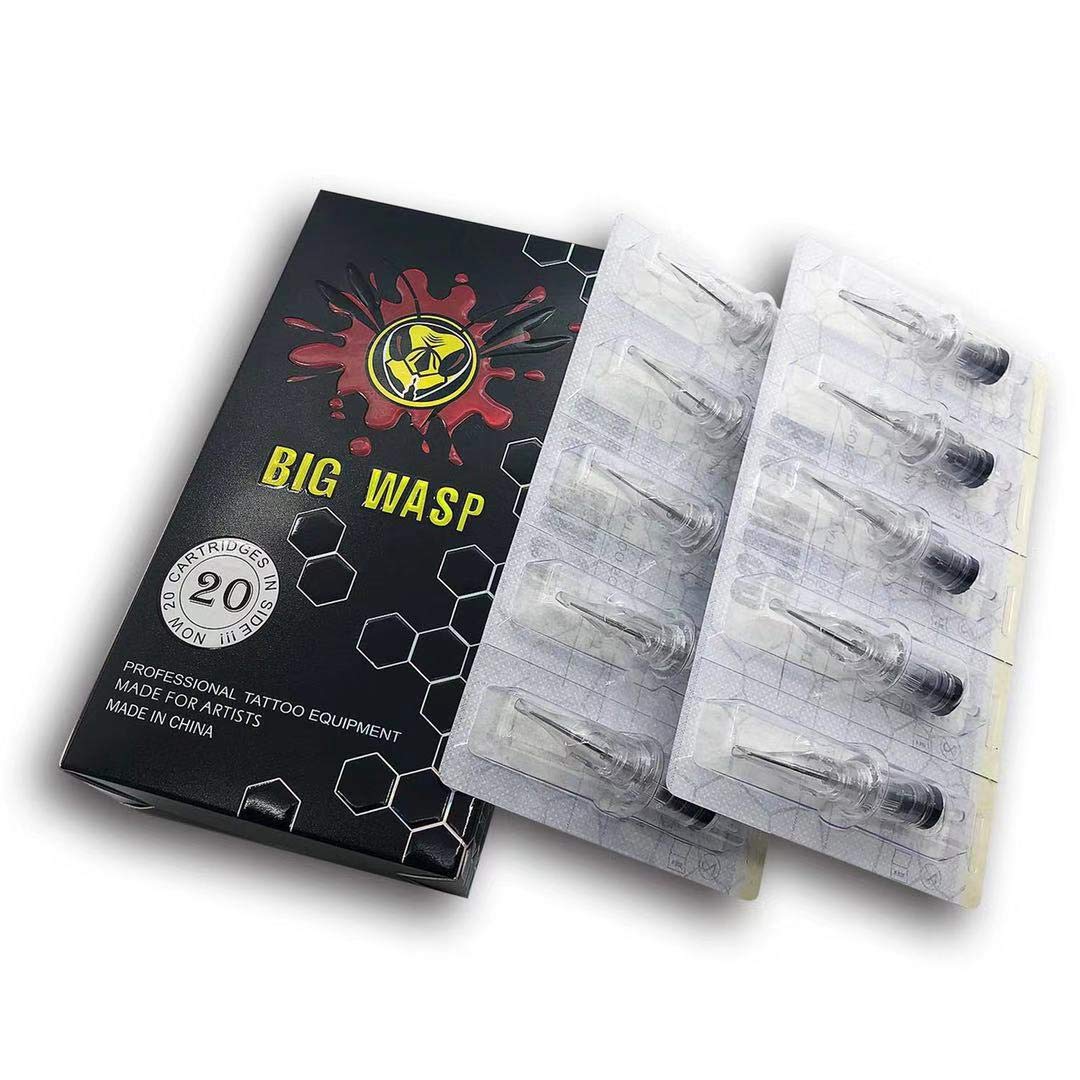 BIGWASP 4th Gen 3RL cartridge compatible with most rotary and Hawk machines