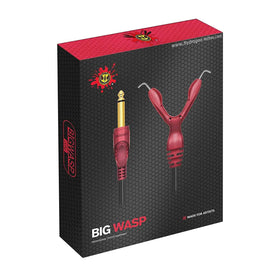 BigWASP premium 79-inch tattoo clip cord for durable machine connection during sessions.