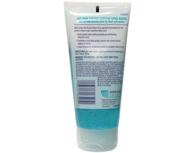 Bikini Zone shave gel close-up of tube highlighting soothing formula for sensitive skin