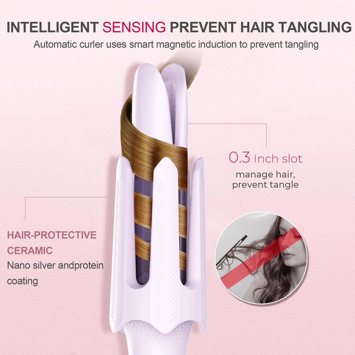 BILITOK anti-scald tip and anti-tangle design protect fingers.