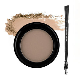 Billion Dollar Brows Eyebrow Powder Blonde compact for natural soft finish and even color.