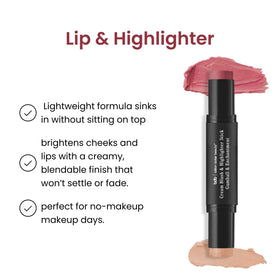 Soft pink tone suitable for rosy lips or cheeks by Billion Dollar Brows.