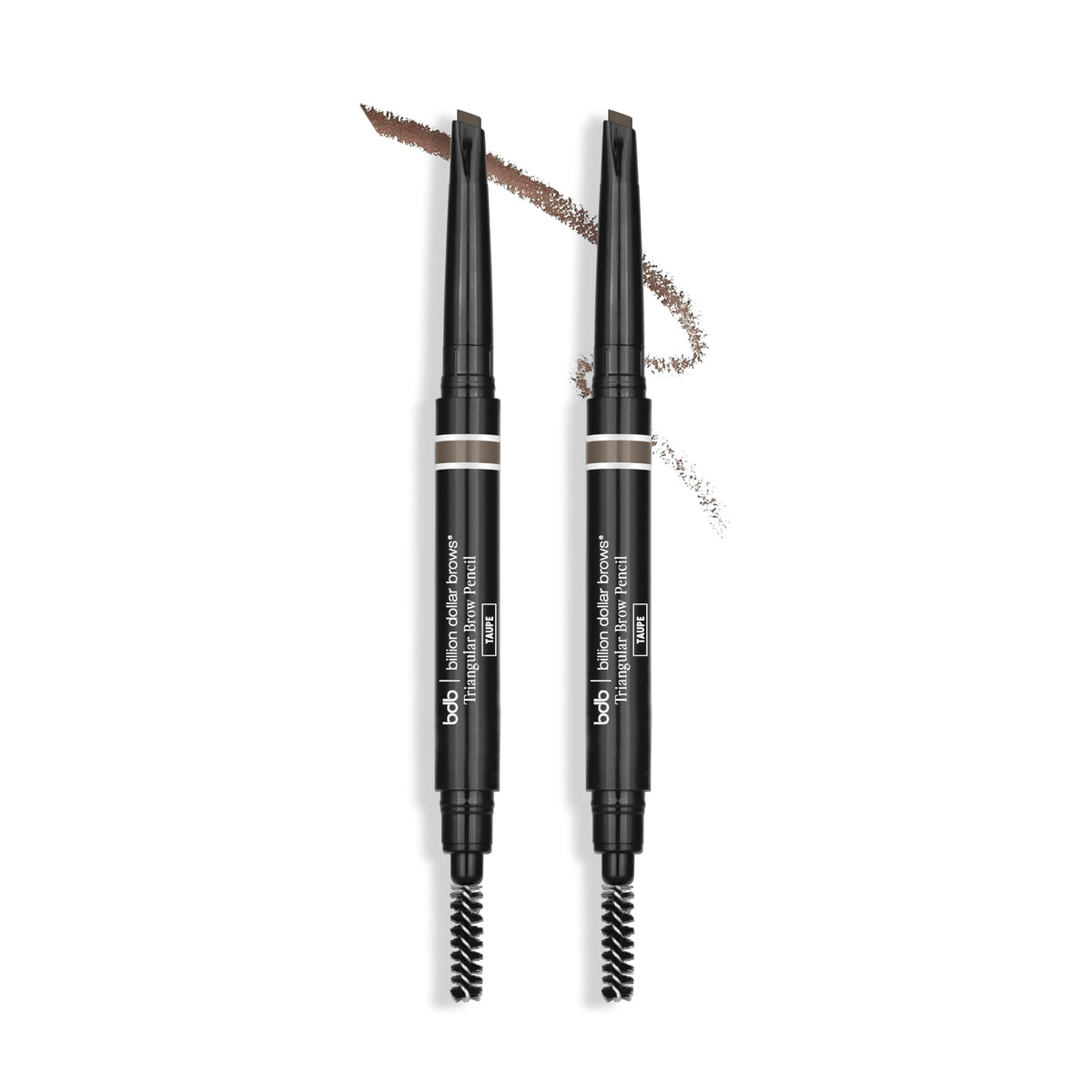 Billion Dollar Brows triangular brow pencil for precise hair-like detailing and quick filling